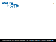 Tablet Screenshot of hotelsettenote.com